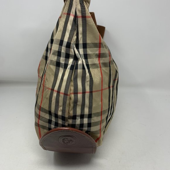 BURBERRY Multi Fabric Shoulder Bag authentic - Picture 3 of 8